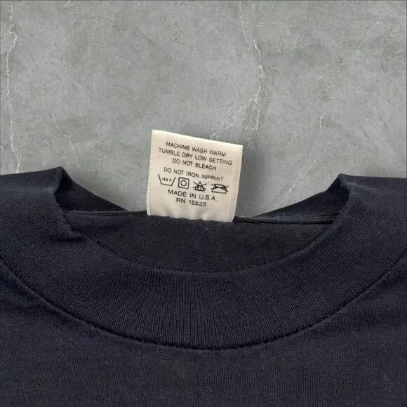 Vintage Hank Williams 80s Wild Streak Single Stitch T Shirt - XL - Picture 5 of 7